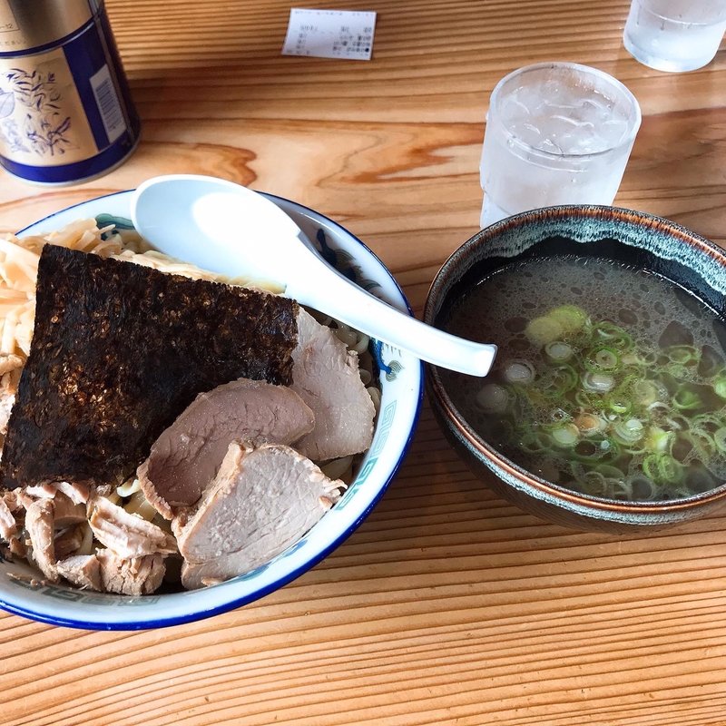 つけそば小盛り濃い抜き(ケンチャンラーメン 山形 )