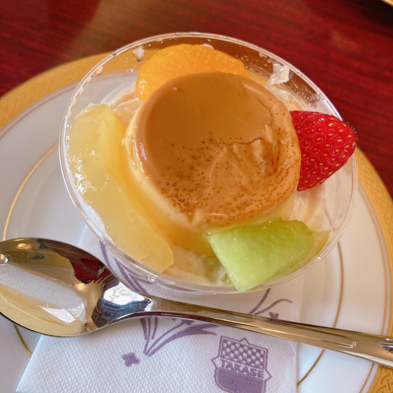 デラックスプリン(コーヒーサロン･タカセ 池袋別館)