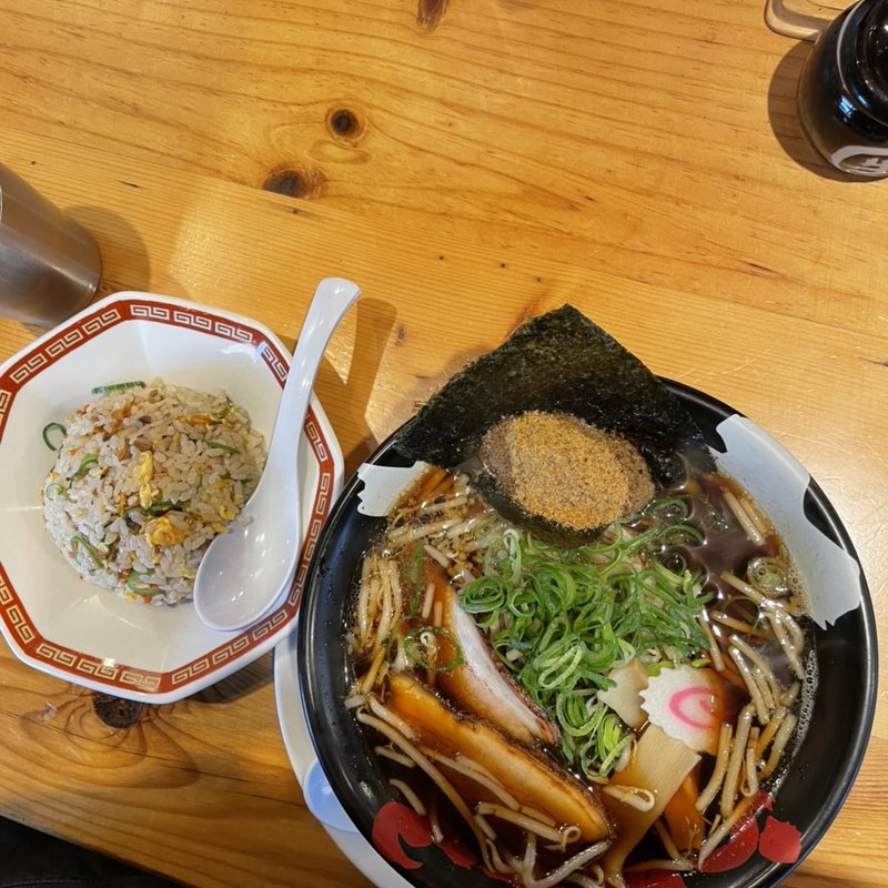 濃厚魚介醤油ラーメン(らぁめん力丸)