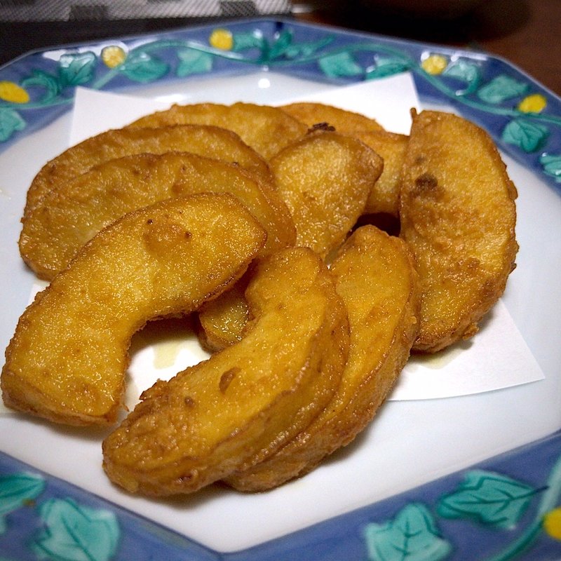 リンゴの唐揚(味の店 スズラン （あじのみせ すずらん）)
