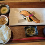 銀鮭の西京焼き定食(権之助横浜西口店)