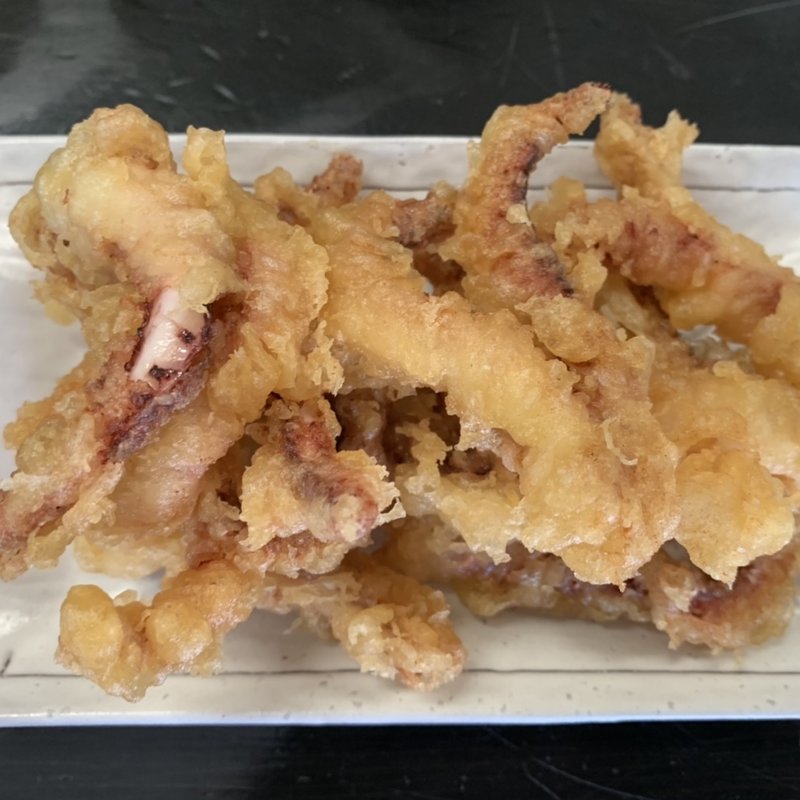 ゲソ天(肉そば藤七 （ニクソバトウシチ）)