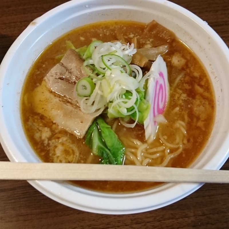 味噌ラーメン(とんちんかん移動ラーメン)