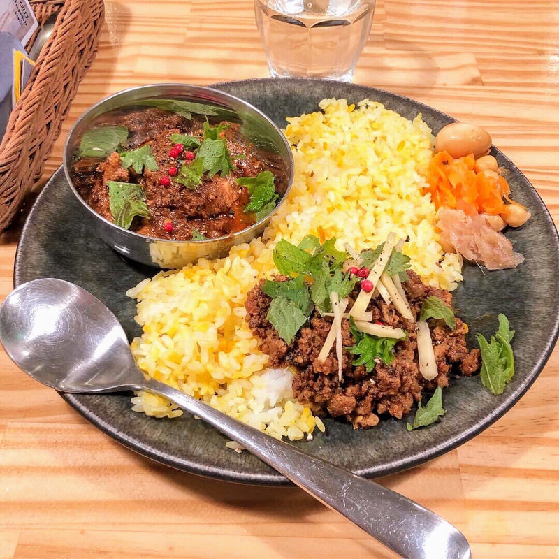 ✴︎ カレーライス様限定商品✴︎ カレー2種盛り(negombo33 高円寺)の口コミ一覧 | おいしい！が