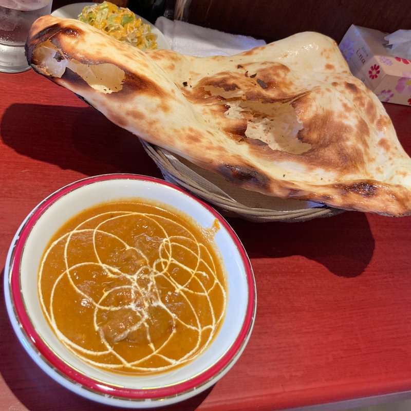 Aセット チキンカレー(パティヤラパレス)