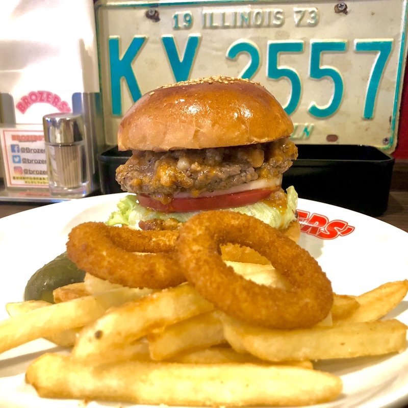 チリビーンズバーガー(ブラザーズ 人形町本店 （BROZERS'）)