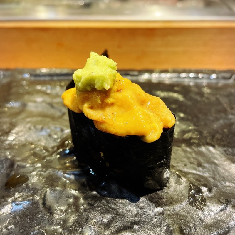 雲丹 軍艦巻き(代官山 寿し佐藤)