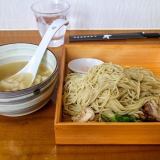 カナガシラのしおつけ麺大(ラーメン専科 竹末食堂)