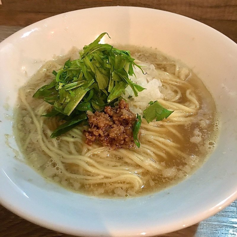 背脂煮干しラーメン(限定)(ラァメン コハク)