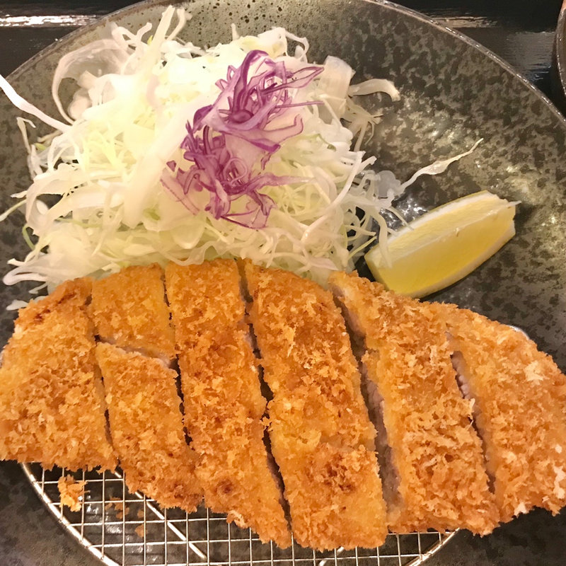 おろしとんかつ定食(とんかつ ながた園 WTC店 （ながたえん）)