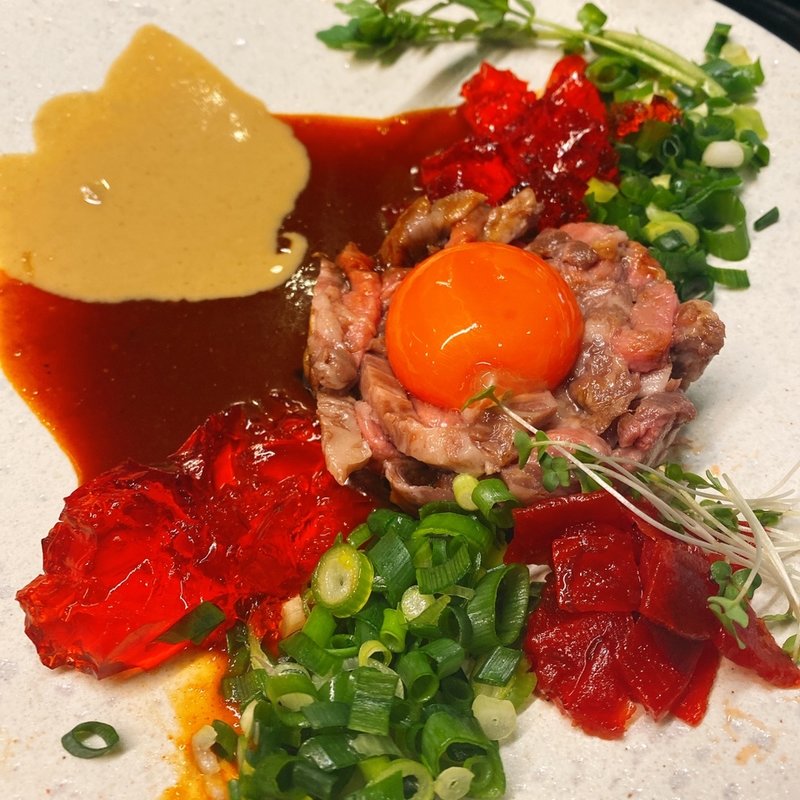 ユッケ(和韓料理 じゅろく)