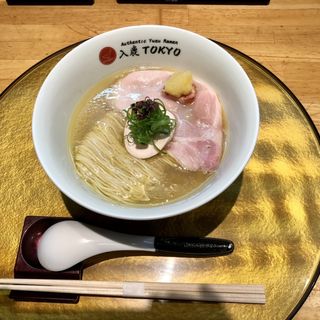 柚子塩らぁ麺(入鹿TOKYO 本店)