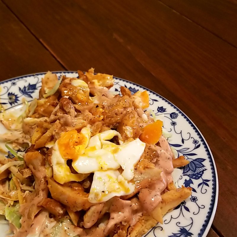 ケバブサラダ(インド定食ターリー屋 西新宿本店)