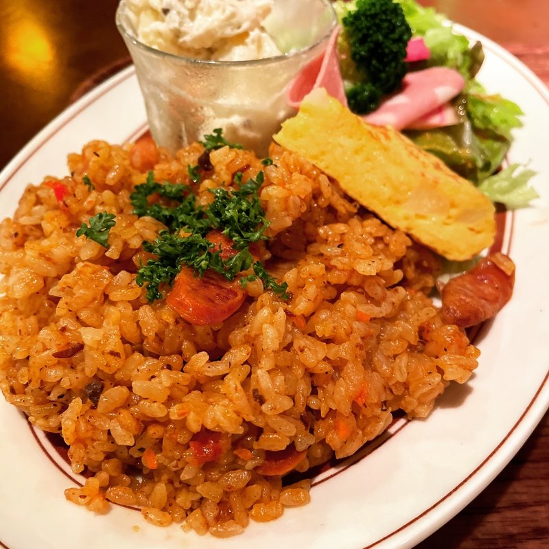 ジャンバラヤセット(スペインバル ダイニング ルース)