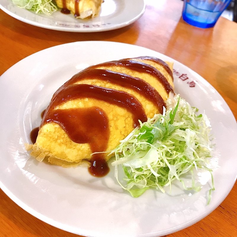 オムライス(レストラン 白鳥 （レストラン・ハクチョウ）)