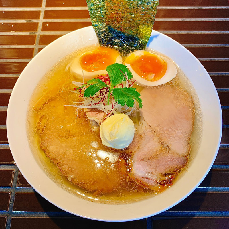 特製ちょろらぁ麺塩(貝と地鶏のだしらぁ麺　ちょろ)