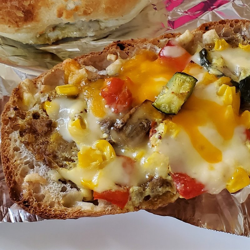 タルティーヌ　夏野菜　カレー(Boulangerie tekkona)