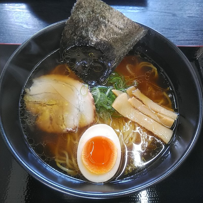 鶏だし中華(大連の龍 水沢店)