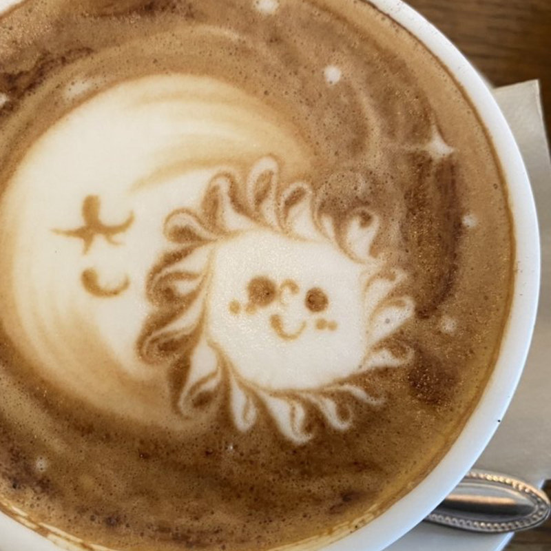 カプチーノ(484cafe)