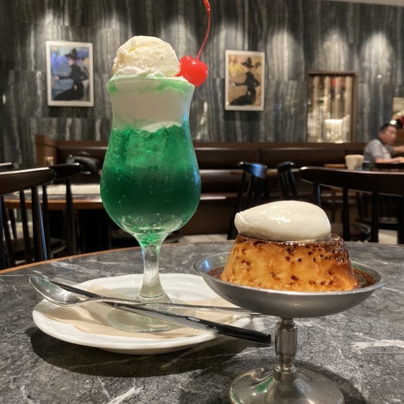ザ・クリームソーダ(パーラー大箸（純洋食とスイーツ パーラー大箸）)