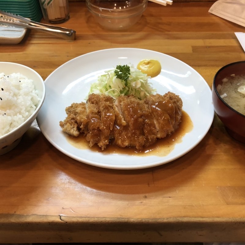 チキンカツランチ(さんきち)