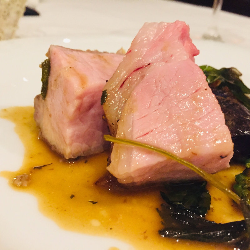 北九州産豚肩ロースのオーブン焼き(ラ ピッコラ ポエズィーア )