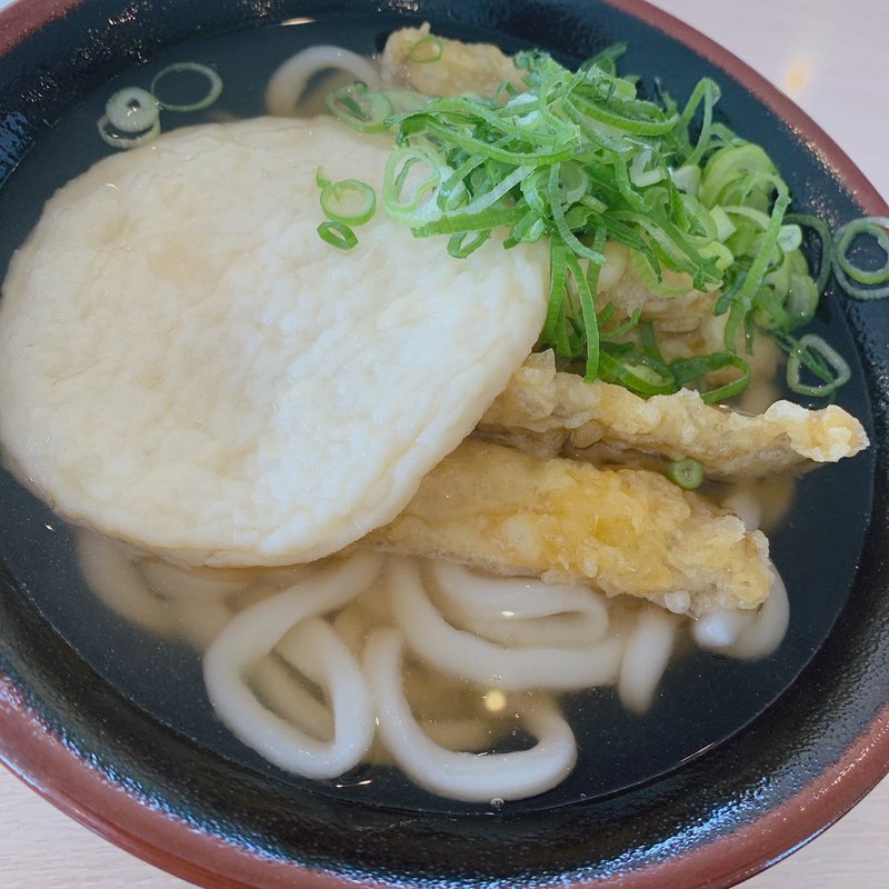 ごぼう天うどん丸天追加(宝うどん )