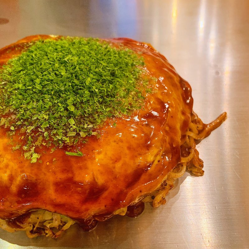 肉玉そば(広島お好み焼き 鉄板焼 ゆうちゃん)