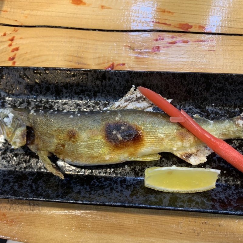 あゆの塩焼き(石松 （いしまつ）)