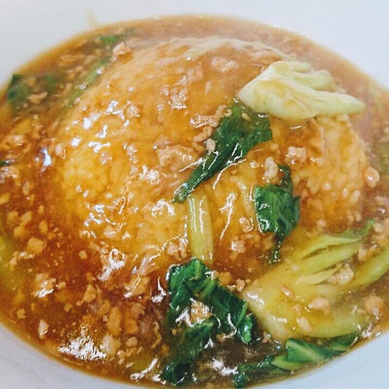 肉あんかけ炒飯(神楽坂飯店)