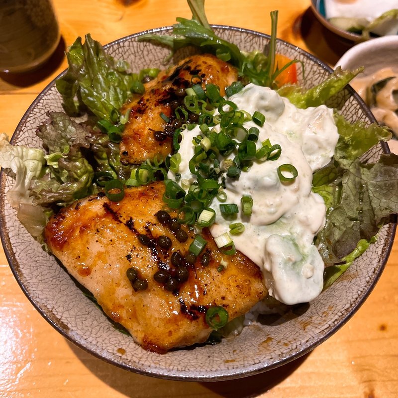 メカジキの実山椒テリヤキ丼(灯 志村坂上店)