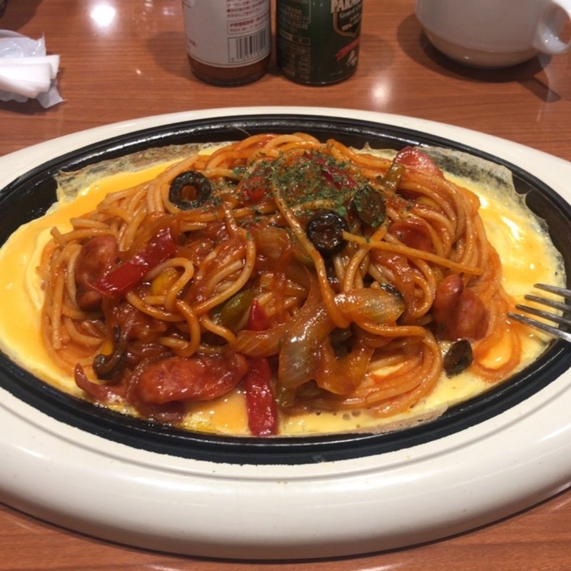 ナポリタンスパゲティ(銀座ライオン 地下鉄名駅店)