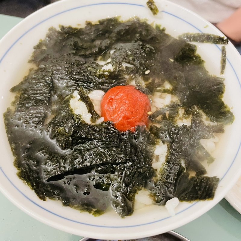 お茶漬け(肉の大和)