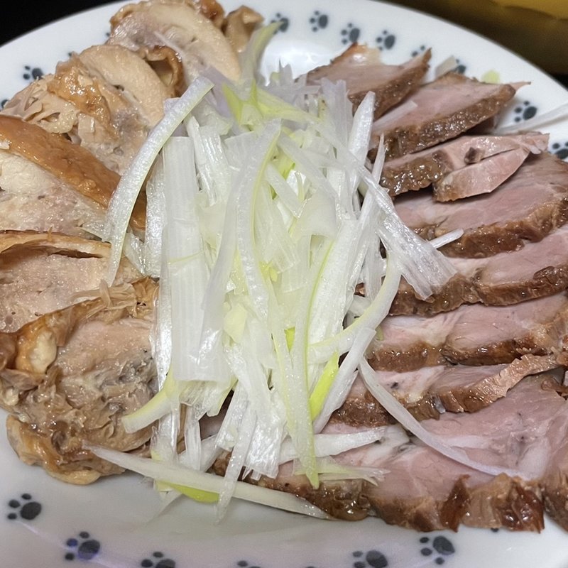 鶏チャーシュー&豚チャーシュー(自宅)