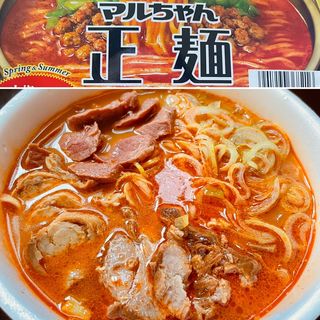 マルちゃん正麺(自宅)