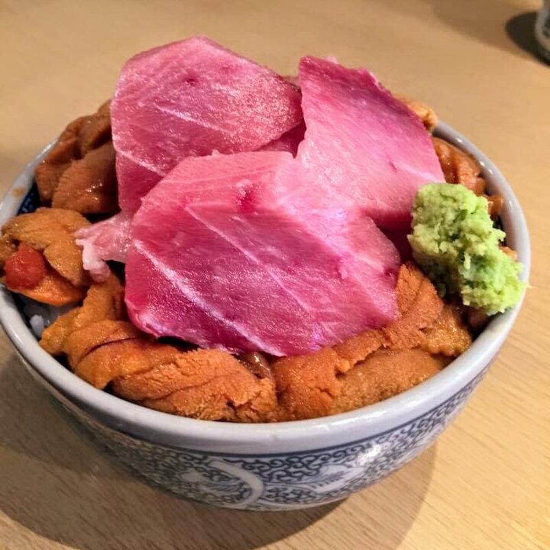 うにまぐろ丼 【ウニをイクラに変更できます】(北海番屋)