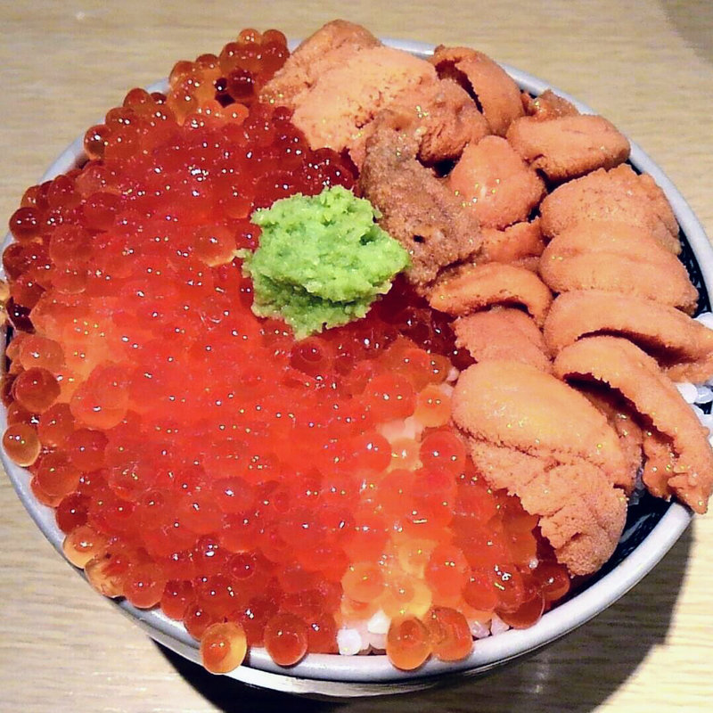 うにいくら丼(北海番屋)