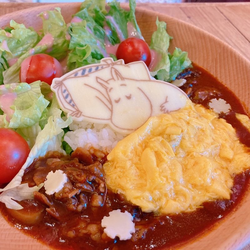 春待つムーミンオムハヤシ(ムーミンベーカリー&カフェ 東京ドームシティ ラクーア店)