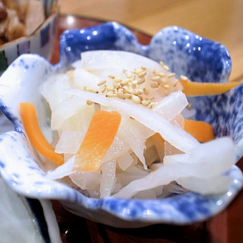 紅白なます(瓦焼き ひとたらし)