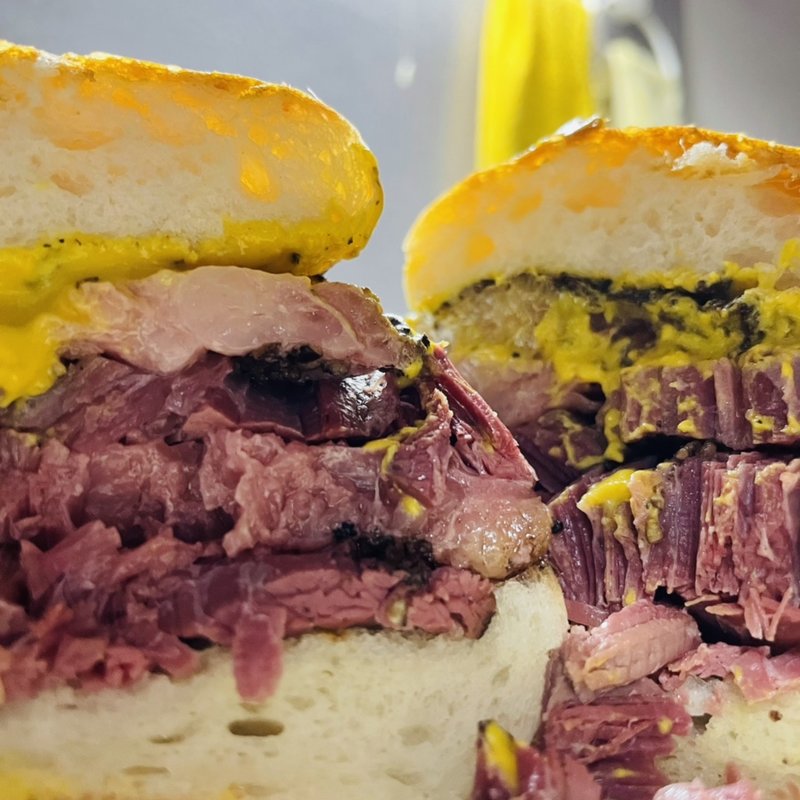 パストラミサンド(フリーマン食堂)