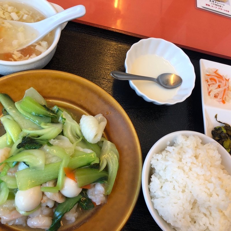 海鮮と野菜の炒め(徐家)