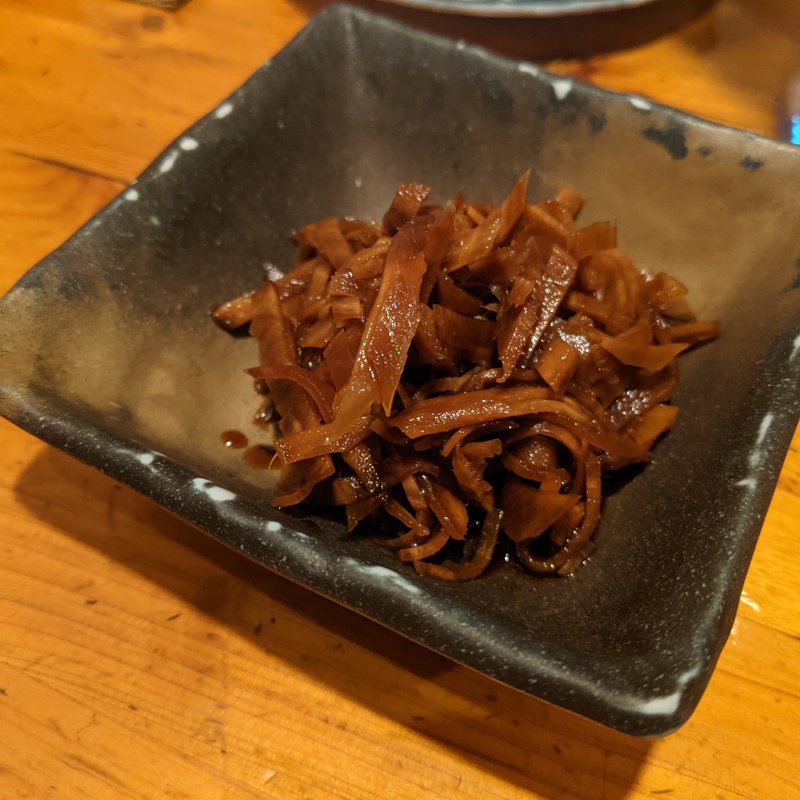 新生姜の醤油漬け(鳥酎 )