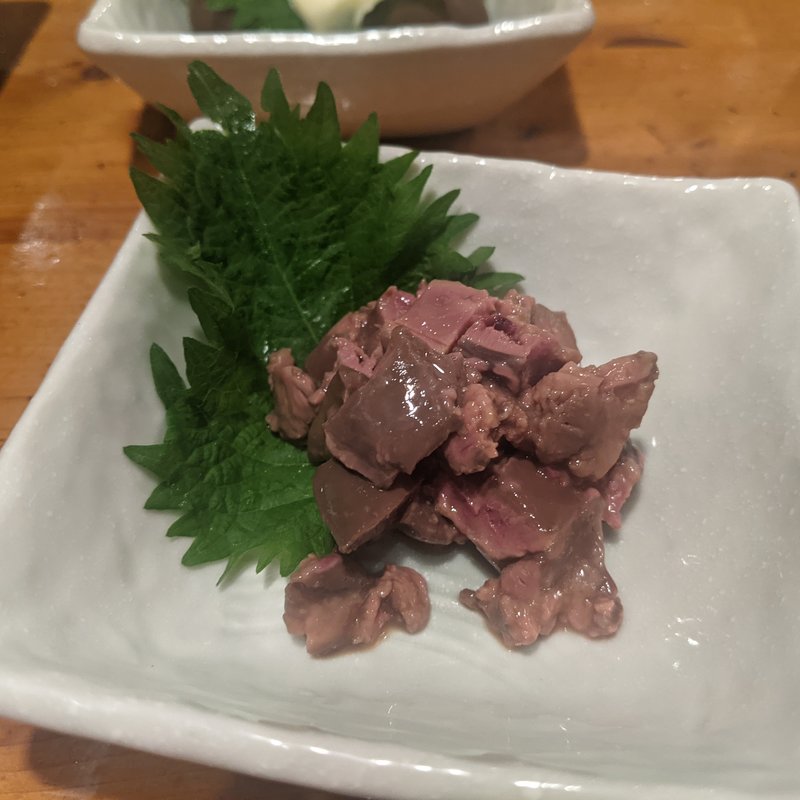 レバーの醤油漬け(鳥酎 )