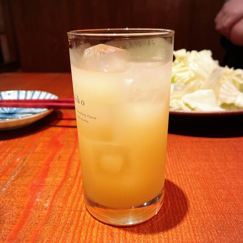 グレープフルーツジュース(博多やさい巻き串屋ねじけもん自由が丘別邸)