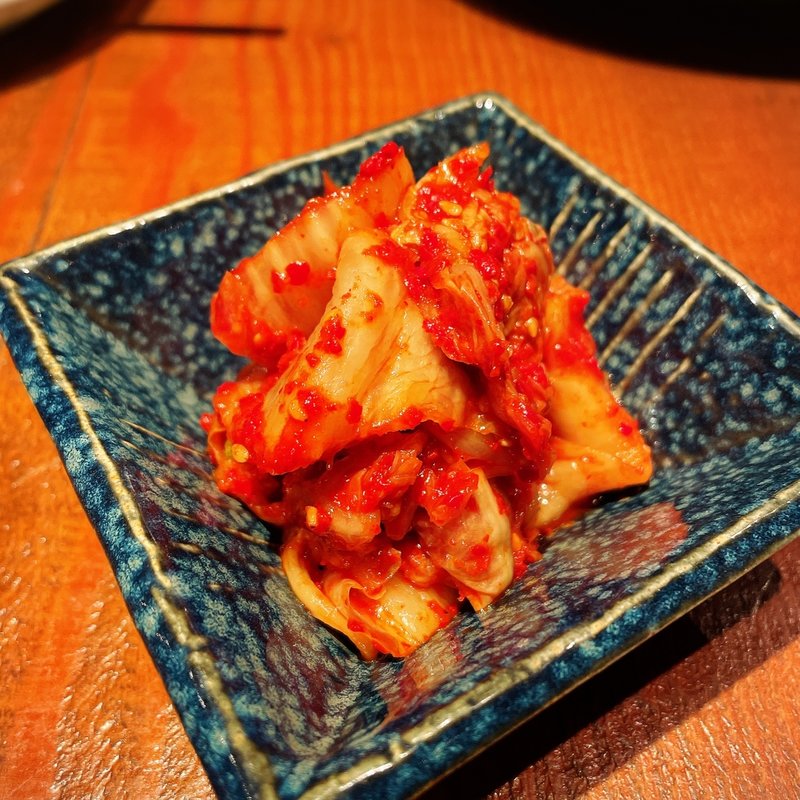 こだわりキムチ(博多やさい巻き串屋ねじけもん自由が丘別邸)
