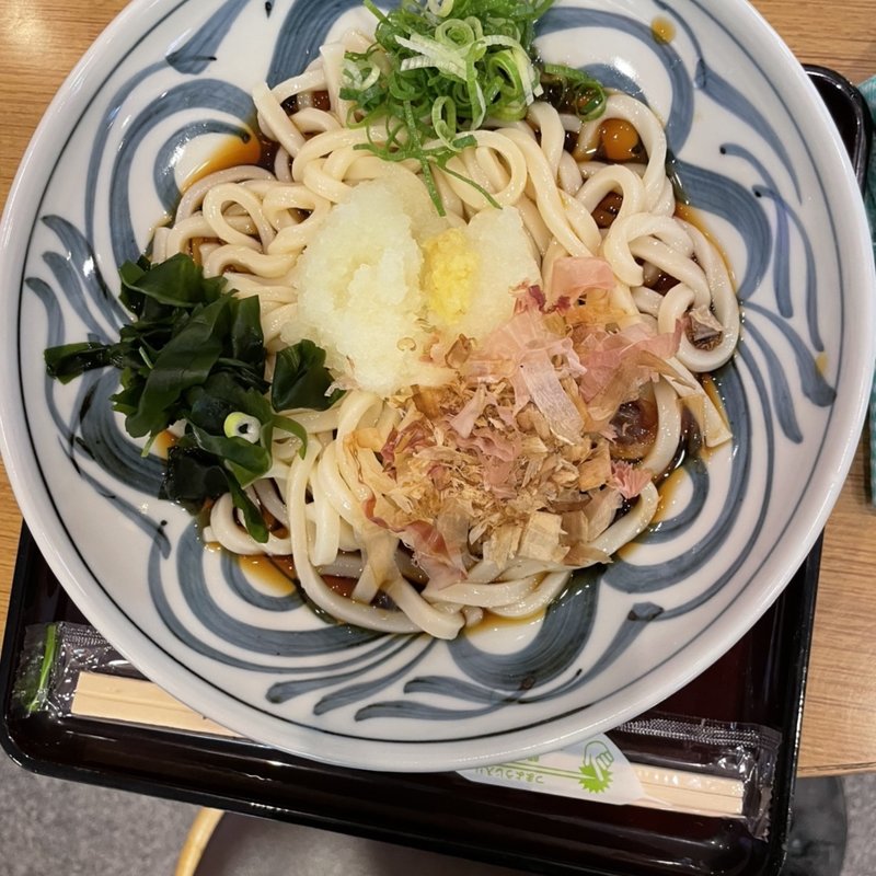 　ぶっかけおろしうどん(若菜そば 阪急茨木店)