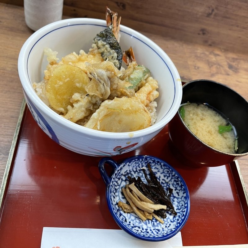 おまかせ天ぷら膳(天ぷら 由庵)