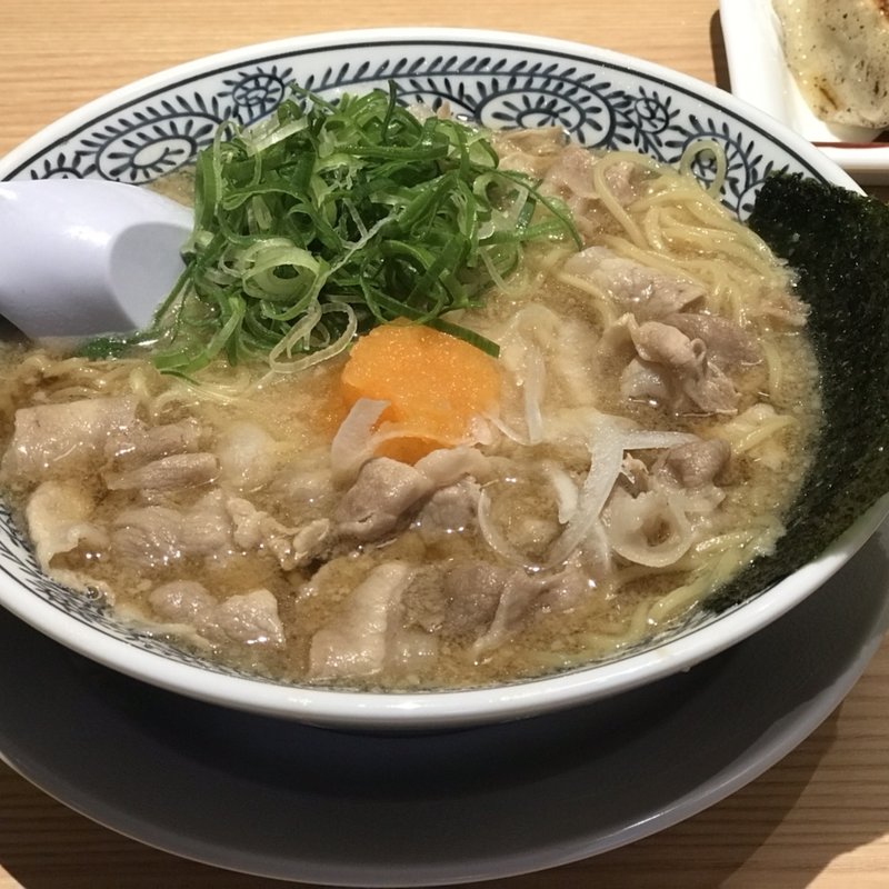 肉そば(丸源ラーメン 大田原店)