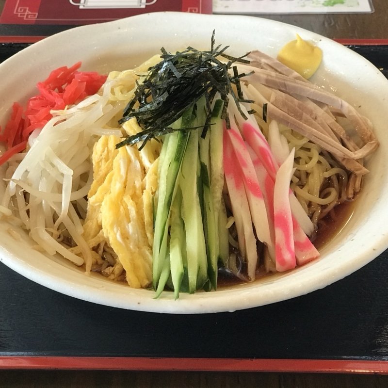 冷やし中華醤油(ラーメン屋 壱番亭 大田原店 （らーめんや いちばんてい）)