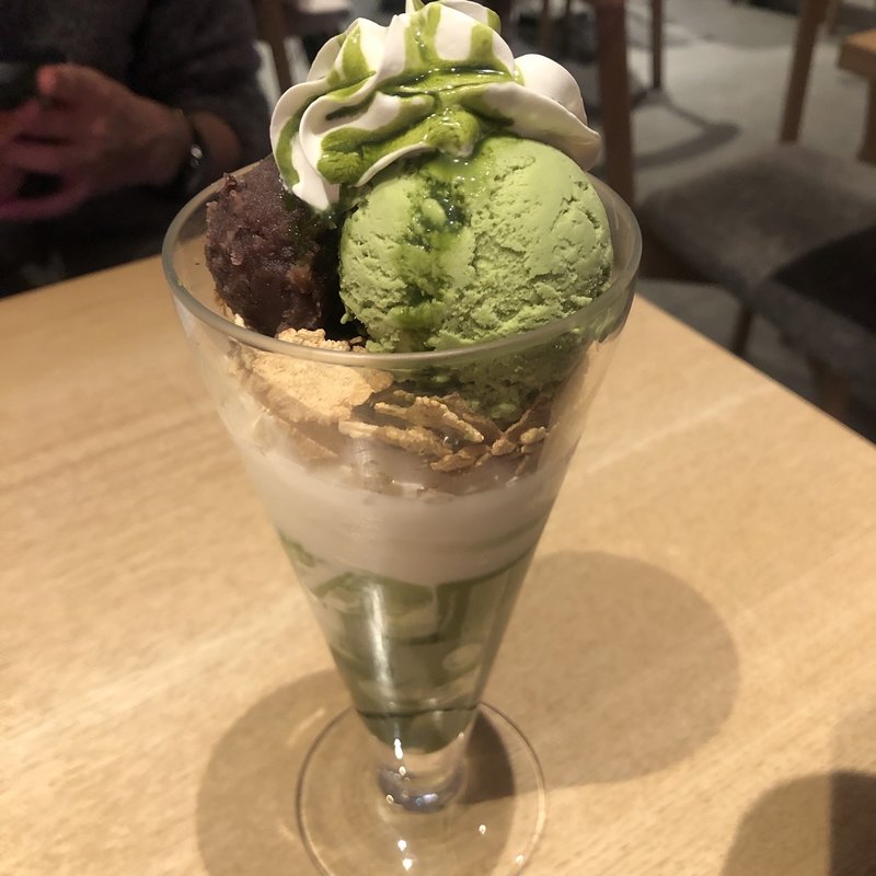 抹茶白玉パフェ(ナナズ グリーンティー 錦糸町テルミナ2店 （nana’s green tea）)